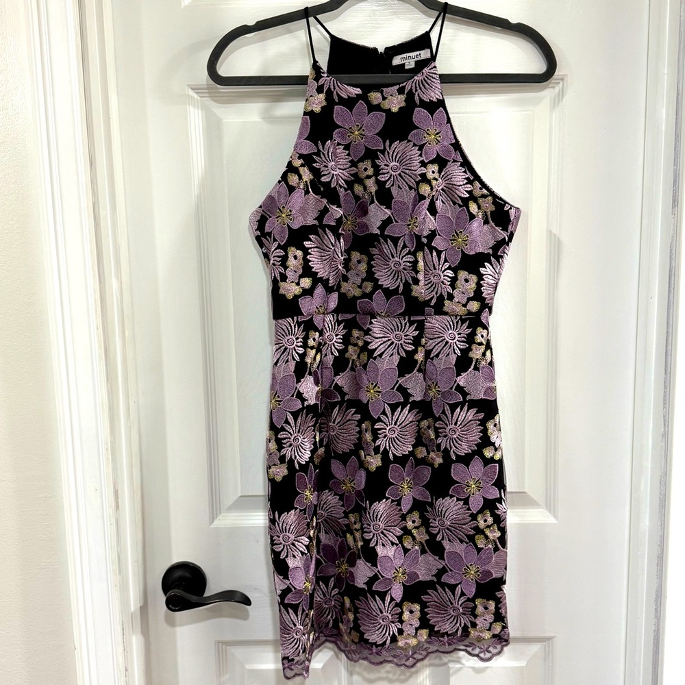 Minuet Petite Black Dress